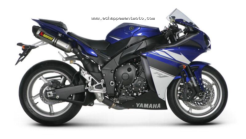 YAMAHA R1 2009 akrapovic